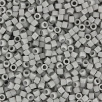 Miyuki delica Beads 11/0 - Opaque light smoke DB-1498 